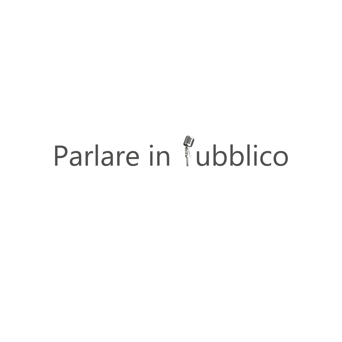 Parlare in pubblico